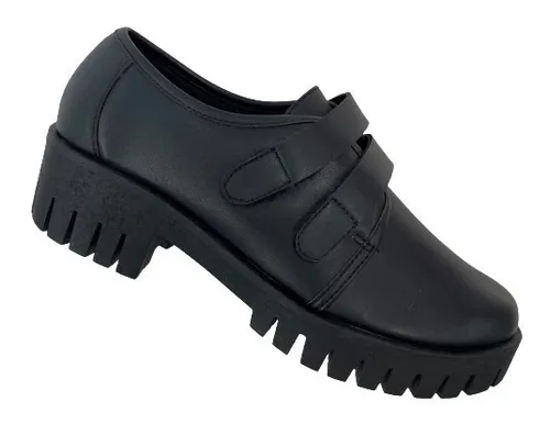 sombra arrepentirse Revelar Zapato Casual Dama Felipe Rentería Moda Escolar Velcro Doble