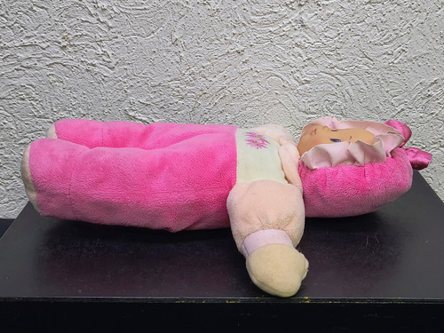Muñeca De Trapo Blanda Rosa Aimantine De Carrefour 30cm (Usado)