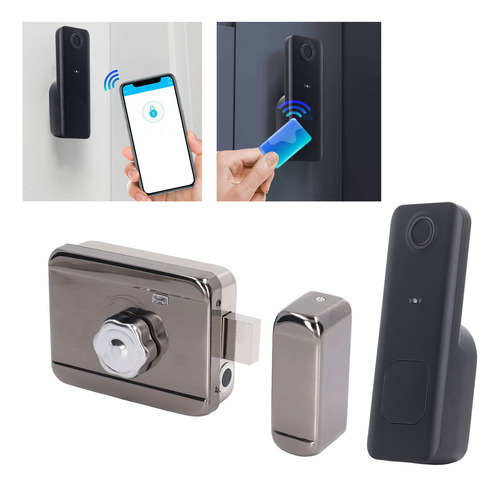 Aplicación Smart Gate Lock Con Huella Digital Y Contraseña E