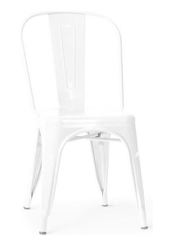 Silla Tolix Blanco Brillante Outlet