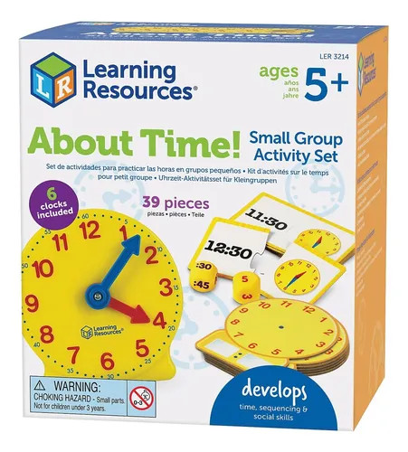 comprar Set De Actividades Learning Resources Ler3214 Time Para Niño