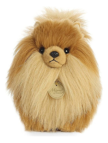 Peluche De Perro Pomerania De 9'' En Felpa