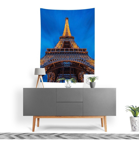 Tecido Decorativo Decoração Tactel Interto Externo Eiffel