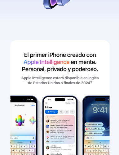 Apple iPhone 16 (512 GB) - Negro - Excelente (Reacondicionado)