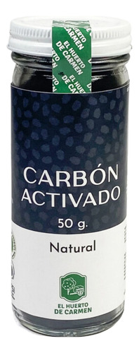 Carbón Activado Natural El Huerto De Carmen 50g