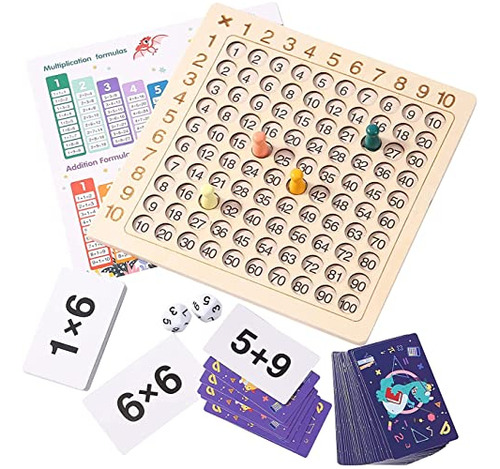 Cltoyvers Juego De Mesa De Matemáticas Mejorado Para Niños 