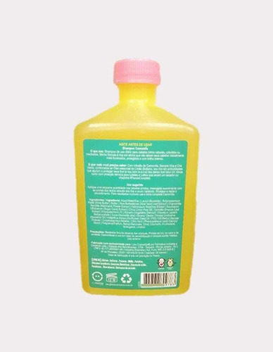 Shampoo Manzanilla Rubios Camomila Lola Cosmetics 250ml