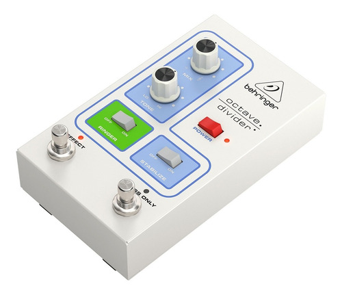 Pedal De Efecto Behringer Octave Divider Bajo O Guitarra