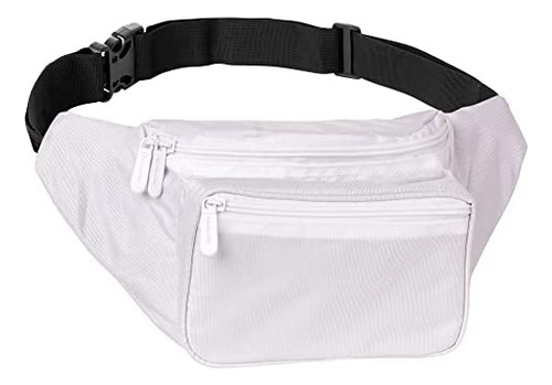 Riñonera Unisex Sojourner Bags C/correa - White Solid 