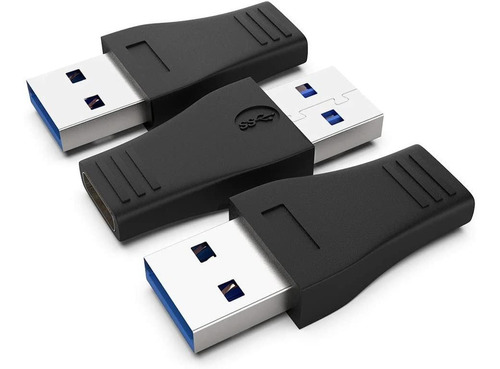 Warmstor Adaptador Usb C Hembra A Usb Macho  3 Unidades   Co