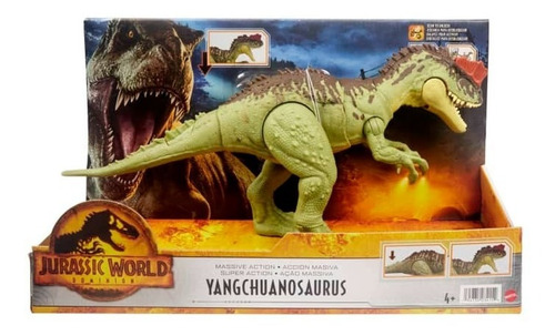  Dinosaurio Yangchuanosaurus Jurassic World Mattel Hdx49