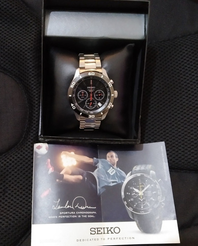 Imagen 2 de 4 de Reloj Seiko Cronografo 1/5, 100 M Análogo
