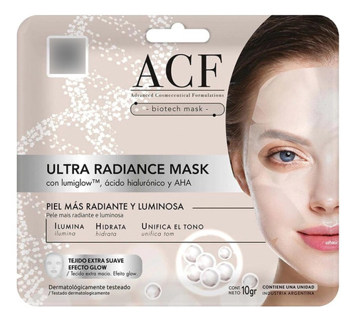 Pack Acf Mascarillas Ultra Radiance