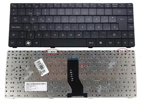 Teclado Notebook Eurocase E4 A4 Sw6 Sw9 Aesw6p00110 2b-4141q