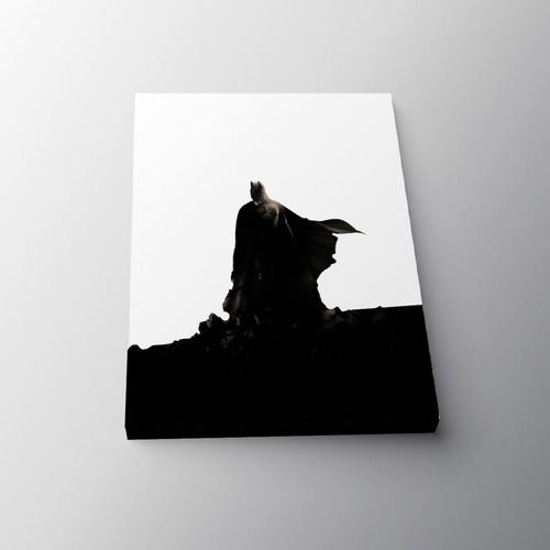 Imagen 2 de 2 de Cuadros Decorativos Con Luz Retroiluminados/ Batman