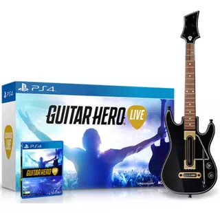 Guitarra Guitar Hero Live Ps4 Original + Dongle Usb + Jogo