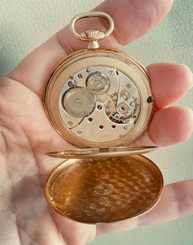 Reloj De Bolsillo Omega 18k (Usado)