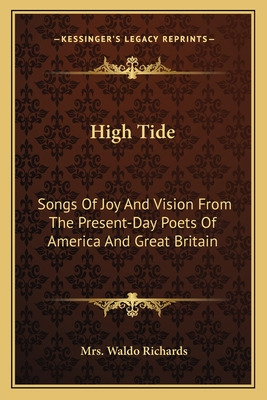 Libro High Tide: Songs Of Joy And Vision From The Present...