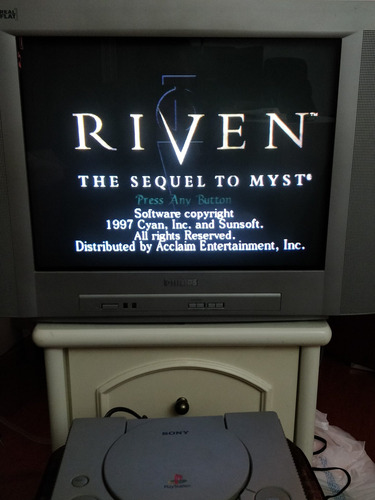 Game (riven) Playstation Ps1 Original (Usado)