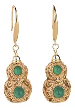 Comprar Pendientes Chapados En Oro Imitación Jaspe Hetiano