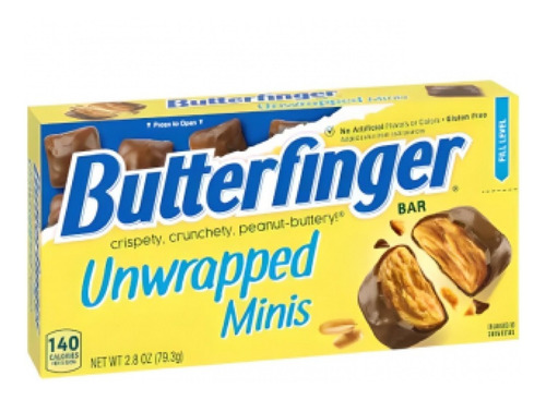 Butterfinger Delce De Cacahuate Cubierto De Chocolate 79.3gr