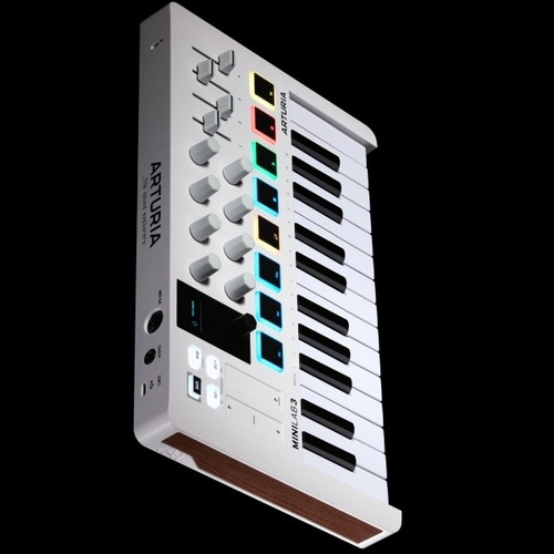 Teclado Controlador Arturia Minilab 3 White + +