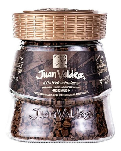 Café Soluble Juan Valdez Premium Colombiano 50 Gr