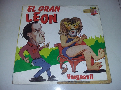 Lp Vinilo Disco Acetato Vinyl Vargasvil El Gran Leon