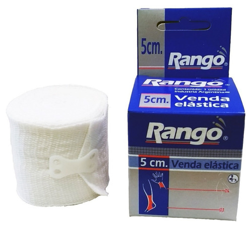 Imagen 2 de 5 de Vendas Elasticas Rango X Par 5 Cm Vendaje Boxeo Pies Manos