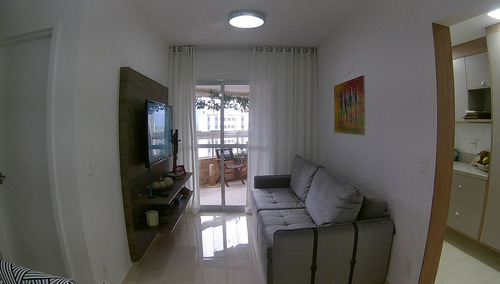 Imagem 3 de 14 de Apartamento 1 Dormitório Guilhermina Praia Grande