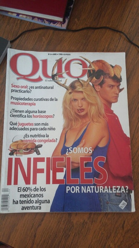 Quo ¿somos Infieles Por Naturaleza? #6| Abril 1998