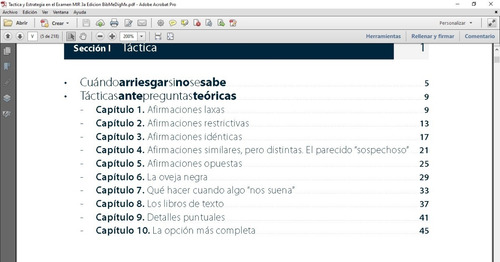 Tactica Y Estrategia En El Examen Mir 3a Edicion Bmdmx Pdf