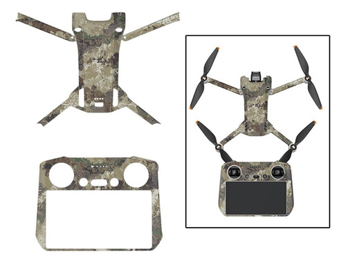 Zya Piel Adhesiva De Pvc Compatible Con Dji Mini 3pro Anti