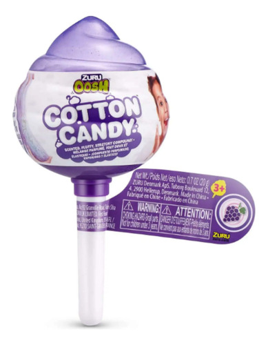 Oosh Cotton Candy Small Pop Slime Aroma Uva