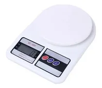 Comprar Balanza Pesa Digital Para Cocina Comercio 0 A 10kg Capacidad Máxima 10 Kg Color Blanco