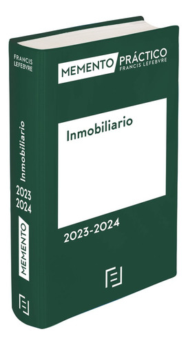 Memento Inmobiliario 2023-2024, De Aa.vv. Editorial Editorial, Tapa Blanda En Español