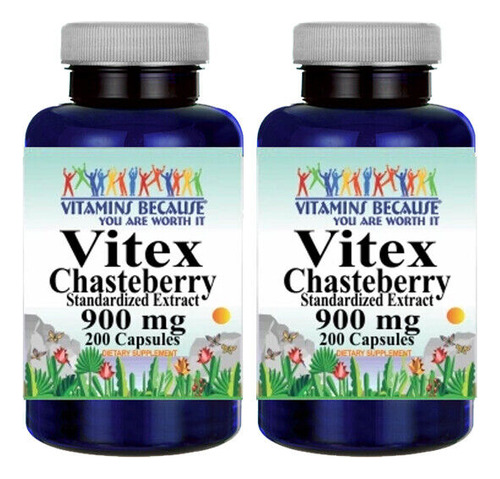 Vitex Chasteberry Extract (agnus Castus) 900 Mg 200 Caps 