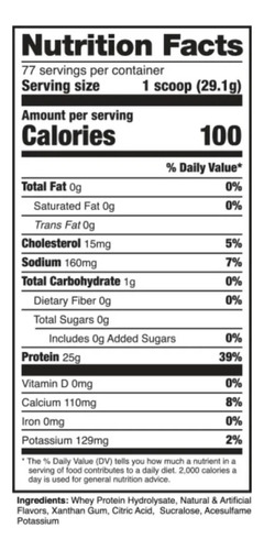 Proteina Dragon Pharma Isophorm 5 Libras 72 Serv Hidrolizada Sabor Blueberry