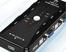 Comprar Switch Kvm Conectores Usb \u002F Vga De 4 Puertos