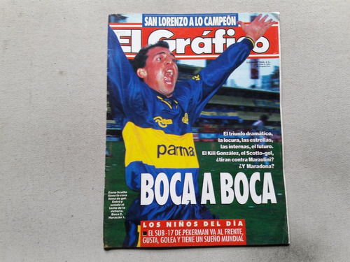 Revista El Gráfico Nº 3958 - Boca Huracán - Póster Colon 