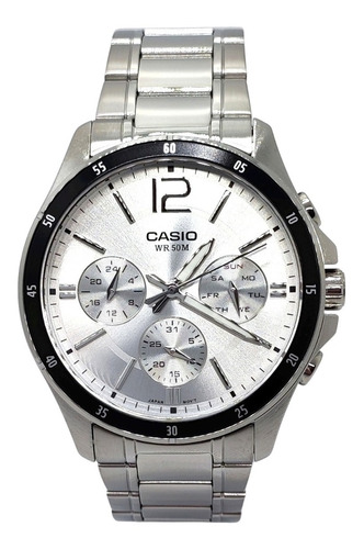 Imagen 1 de 8 de Reloj Elegante Hombre Análogo Casio Mtp-1374d-7av