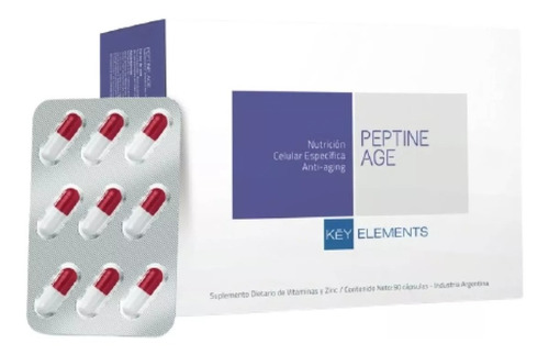 Peptine Age Piel Anti-aging Anti-oxidante Peptonas Linfar