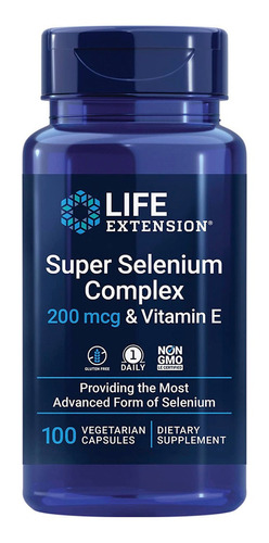 Selênio Super Complexo Importado Life Extension 100 Cápsulas