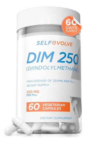 Selfevolve Suplemento Dim De 250 Mg Con Bioperine®, Equilibr