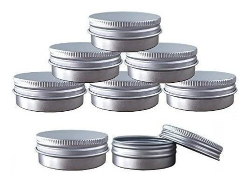 Tarros De Lata De Aluminio 12 Unidades De 15ml