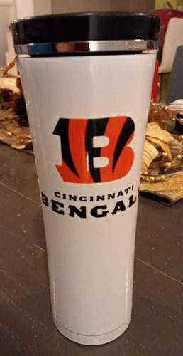 Termo Bengals Nfl Acero Inoxidable