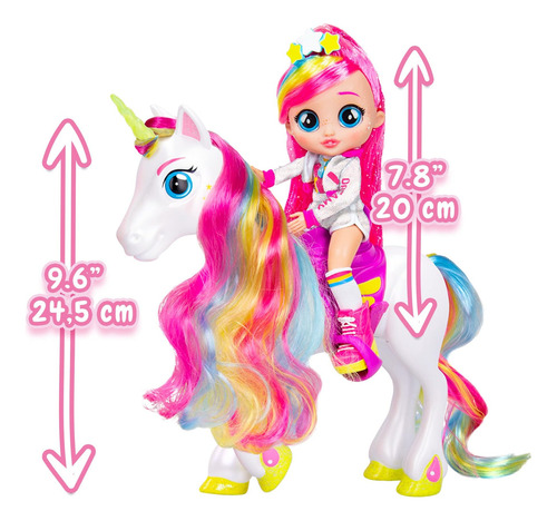 Cry Babies Bff Dreamy & Rym - Boneca Da Moda Com Mais De 9 S