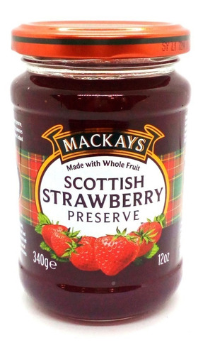 Mermelada Mackays Frutilla 340 Gr Escocia