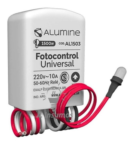 Fotocelula Universal 1500w 4 Cables Sensor Externo