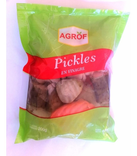 Pickles Sin Ají, Bolsita De 200 Grs